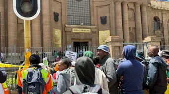 Informal traders picket outside Joburg High Court over CoJ decision to remove those operating illegally Informal traders picket outside Joburg High Court over CoJ decision to remove those operating illegally