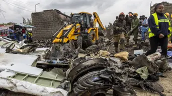 Medical plane crashes near Nairobi, killing six: official Medical plane crashes near Nairobi, killing six: official