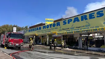 Two injured as firefighters battle Edenvale auto spares blaze Two injured as firefighters battle Edenvale auto spares blaze