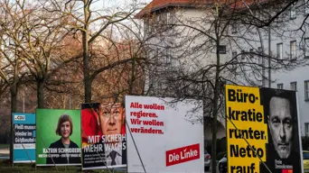 Trump's return darkens mood as Germany heads to elections Trump's return darkens mood as Germany heads to elections