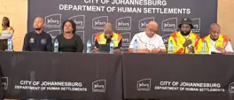 Joburg Human Settlements MMC confronted by activists in Doornkop Joburg Human Settlements MMC confronted by activists in Doornkop