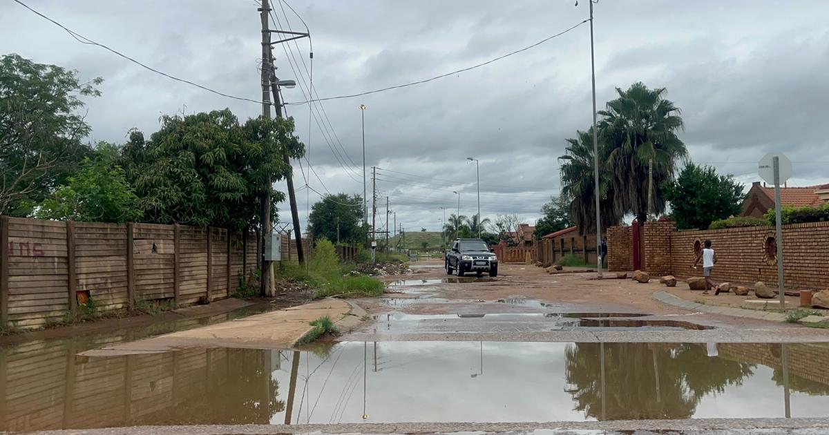 Damaged drainage systems worsen impact of relentless rains in Hammanskraal