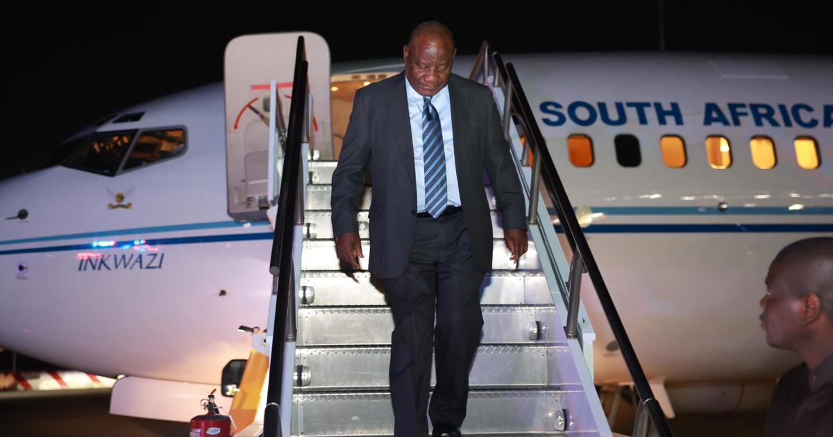 Ramaphosa holds first official meeting with Pope Leo XIV in Rome