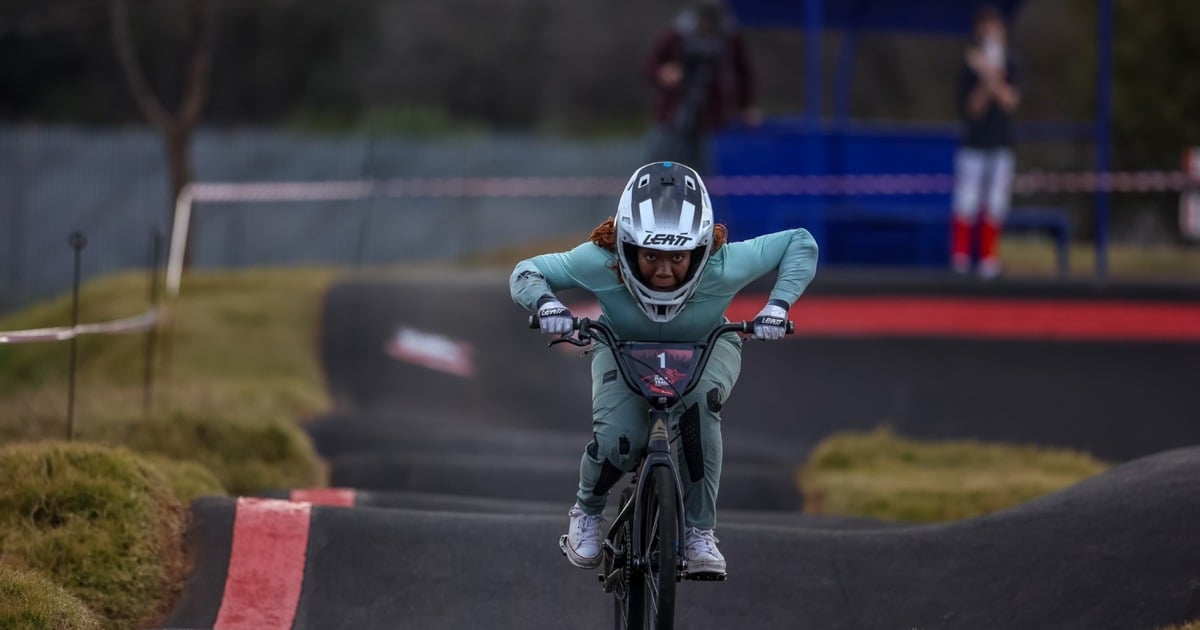 Miyanda Maseti chases global glory on the Pump track