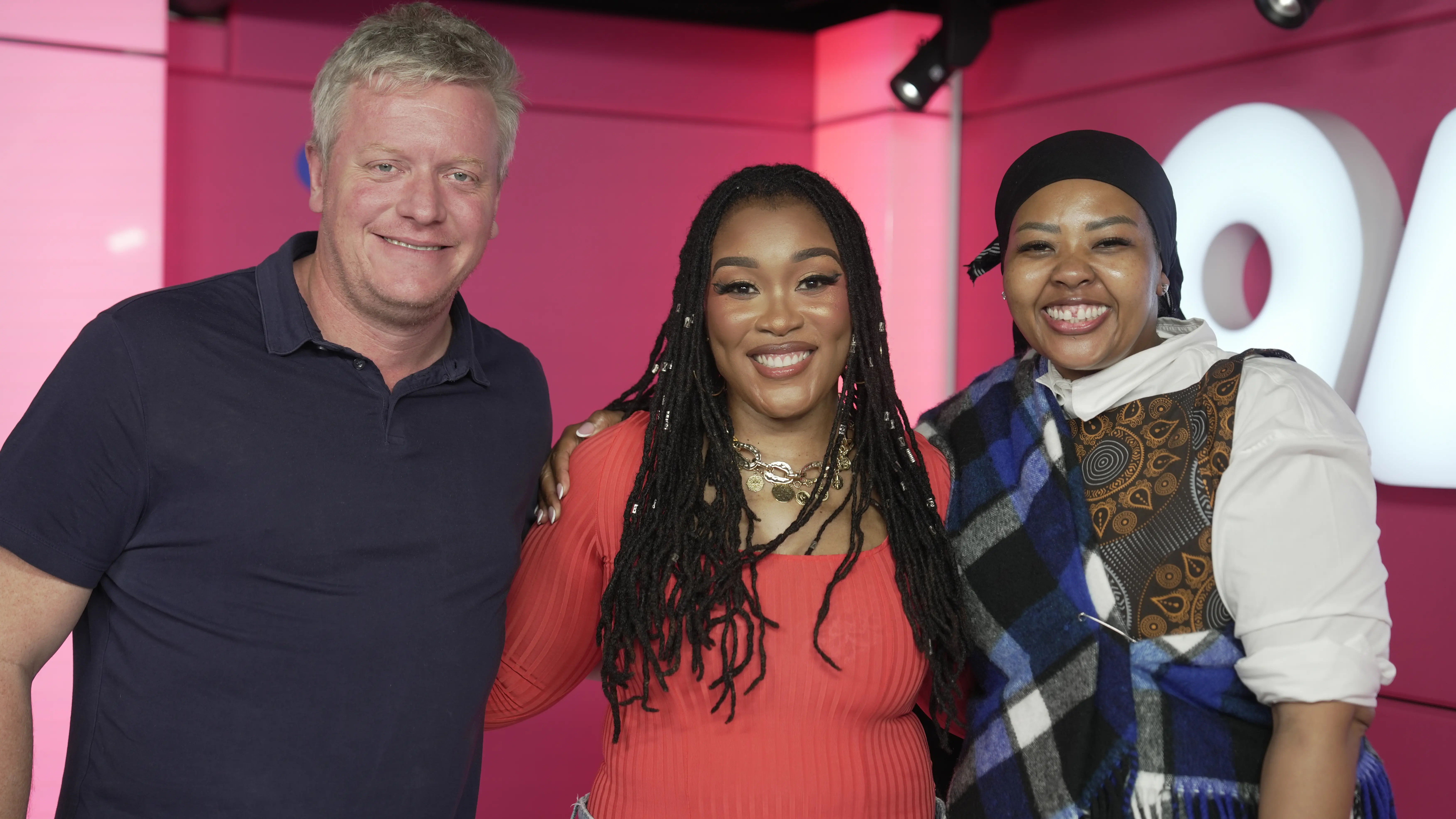 Frankie du Toit, Lady Zamar and Anele Mdoda. Photo: 947 Frankie du Toit, Lady Zamar and Anele Mdoda. Photo: 947