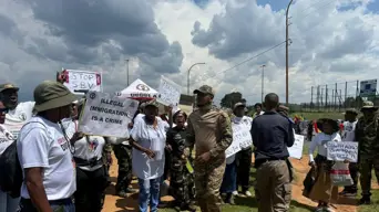 Operation Dudula unhappy with police response to G20 protest Operation Dudula unhappy with police response to G20 protest