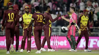 West Indies 'tick boxes' in shortened T20 against South Africa West Indies 'tick boxes' in shortened T20 against South Africa
