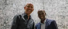 Legendary marathoner Eliud Kipchoge meets Barack Obama with eye to collaborating on youth projects Legendary marathoner Eliud Kipchoge meets Barack Obama with eye to collaborating on youth projects