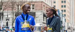 Kenyan double-double as Korir, Lokedi defend Boston Marathon crowns Kenyan double-double as Korir, Lokedi defend Boston Marathon crowns