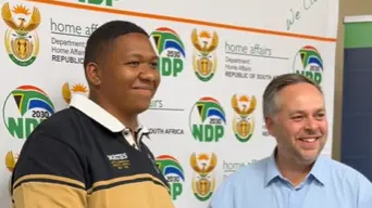 'Historic victory': Minister hands over first smart ID with traditional Khoisan name 'Historic victory': Minister hands over first smart ID with traditional Khoisan name