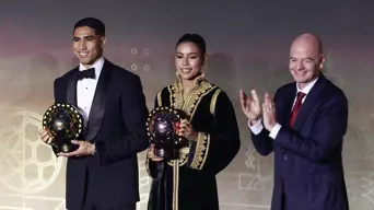 PSG's Hakimi voted African player of the year PSG's Hakimi voted African player of the year