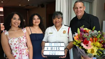 One of the first women to become a firefighter in Cape Town retires after 29 years One of the first women to become a firefighter in Cape Town retires after 29 years
