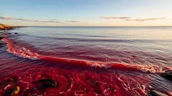 Red tide warning as rock lobster washouts hit West Coast beaches Red tide warning as rock lobster washouts hit West Coast beaches