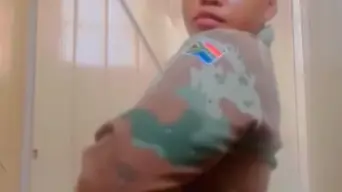SANDF issues warning after video of uniformed member undressing goes viral SANDF issues warning after video of uniformed member undressing goes viral