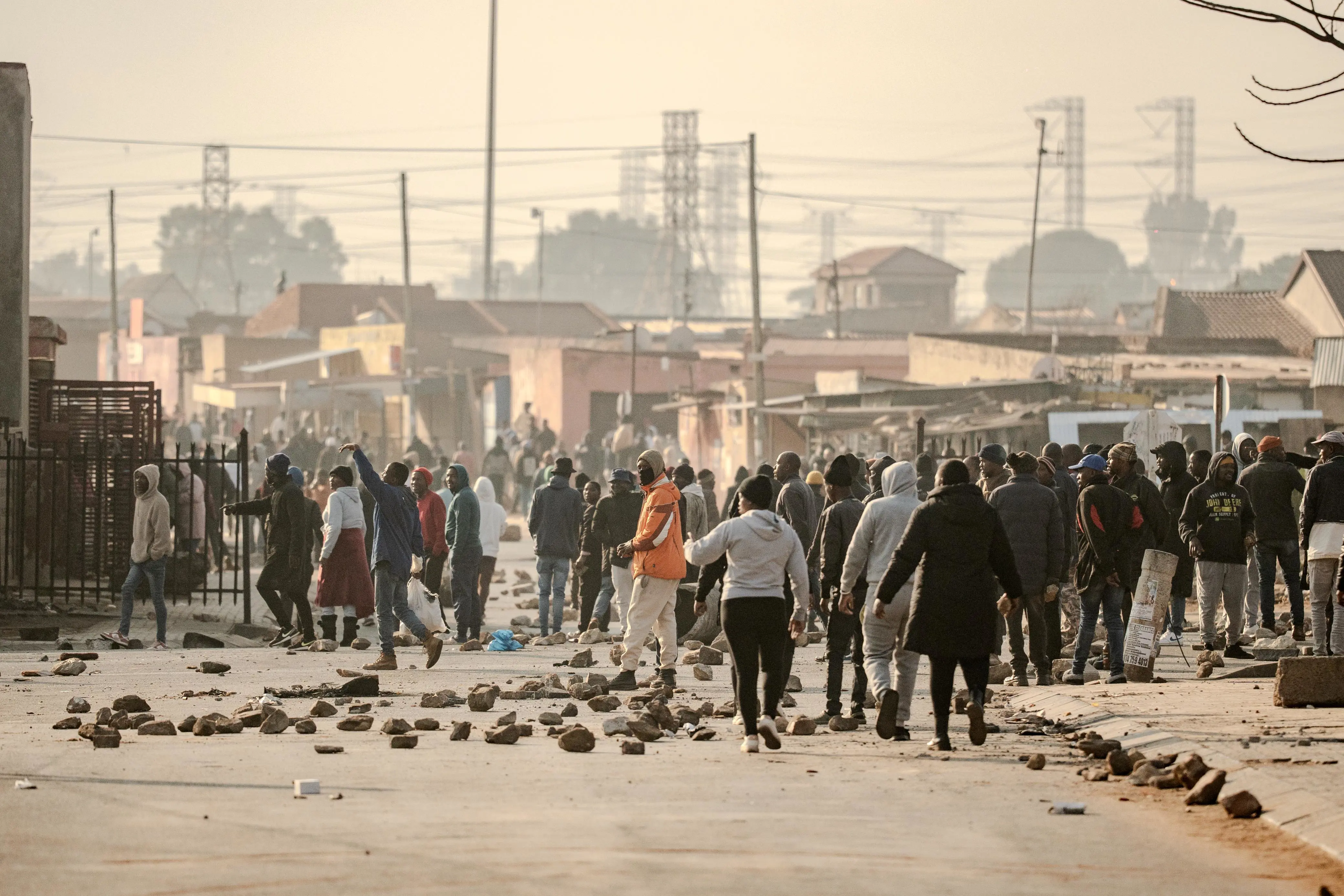 Tembisa residents protested over soaring electricity tariffs on 21 July 2025. Picture: Sphamandla Dlamini/EWN Tembisa residents protested over soaring electricity tariffs on 21 July 2025. Picture: Sphamandla Dlamini/EWN