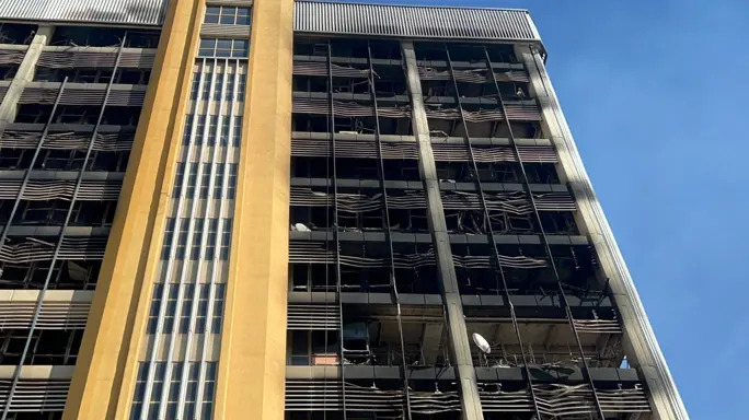 Firefighters still battling to contain Botha Sigcau building fire