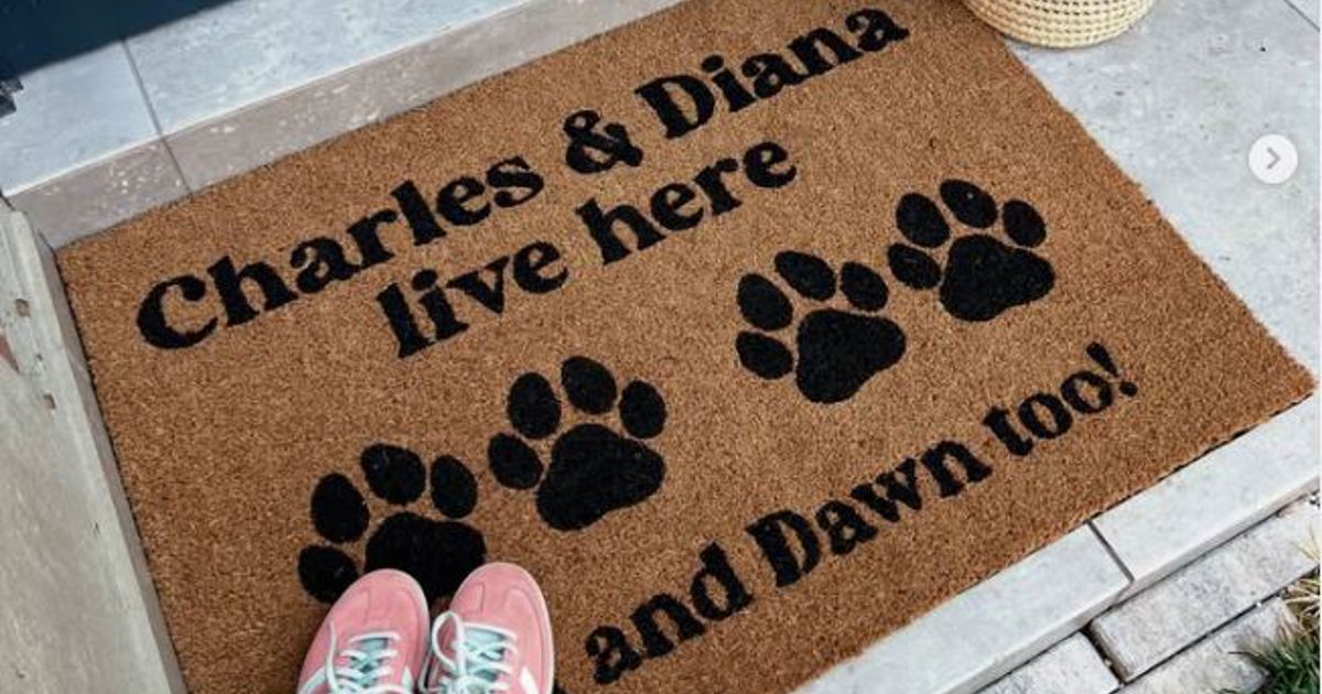 How lockdown partnership led to booming business in personalised doormats