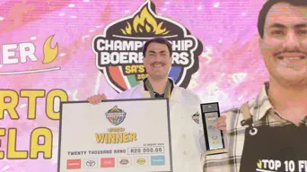 Meet the 2025 Boerewors Champion, car salesman Roberto-Rui Agrela! Meet the 2025 Boerewors Champion, car salesman Roberto-Rui Agrela!