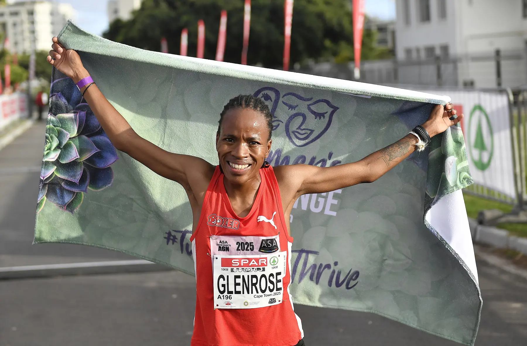 Boxer Athletics Club star and current South African 10km record holder Glenrose Xaba. Picture: Supplied. Boxer Athletics Club star and current South African 10km record holder Glenrose Xaba. Picture: Supplied.