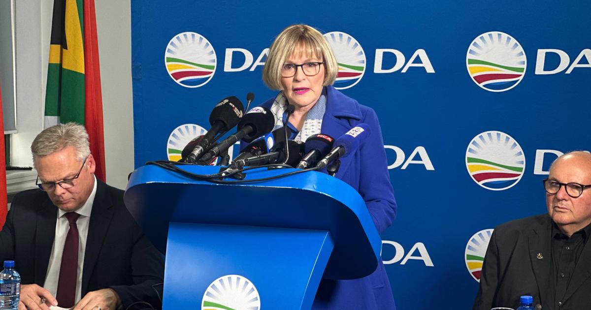 Steenhuisen says he'll have no say on whether Zille runs as DA's Joburg ...