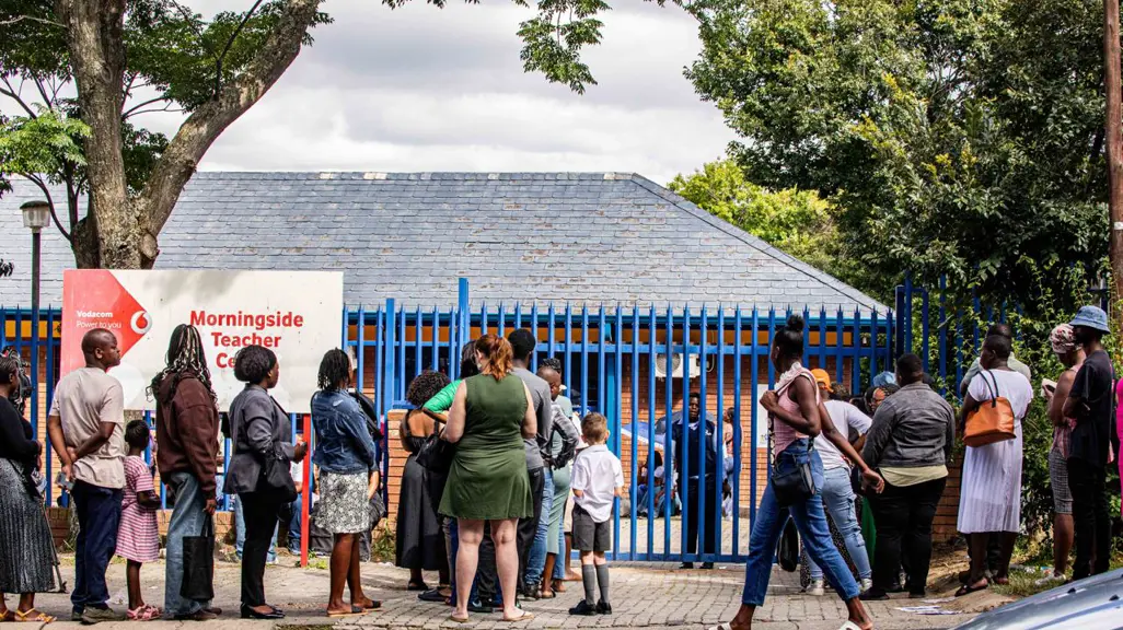 Back to school: Frustrated parents brave long queues at district offices