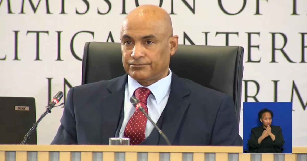 Madlanga Commission grills IDAC's Padayachee over Crime Intelligence probe
