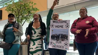 Jubilation and tears as last batch of BT Football Academy players who were stranded in Europe welcomed home Jubilation and tears as last batch of BT Football Academy players who were stranded in Europe welcomed home