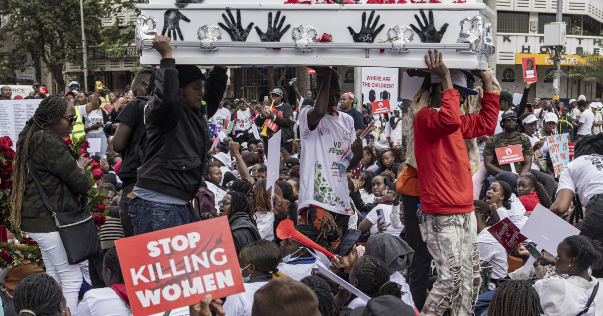'Stop killing women': Kenyans protest femicide scourge