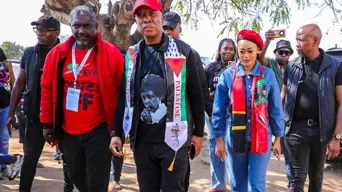 EFF's Malema joins long queue at Seshego voting station as he waits to make his mark EFF's Malema joins long queue at Seshego voting station as he waits to make his mark
