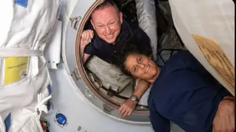 Two astronauts stranded on space station to touch down early Two astronauts stranded on space station to touch down early