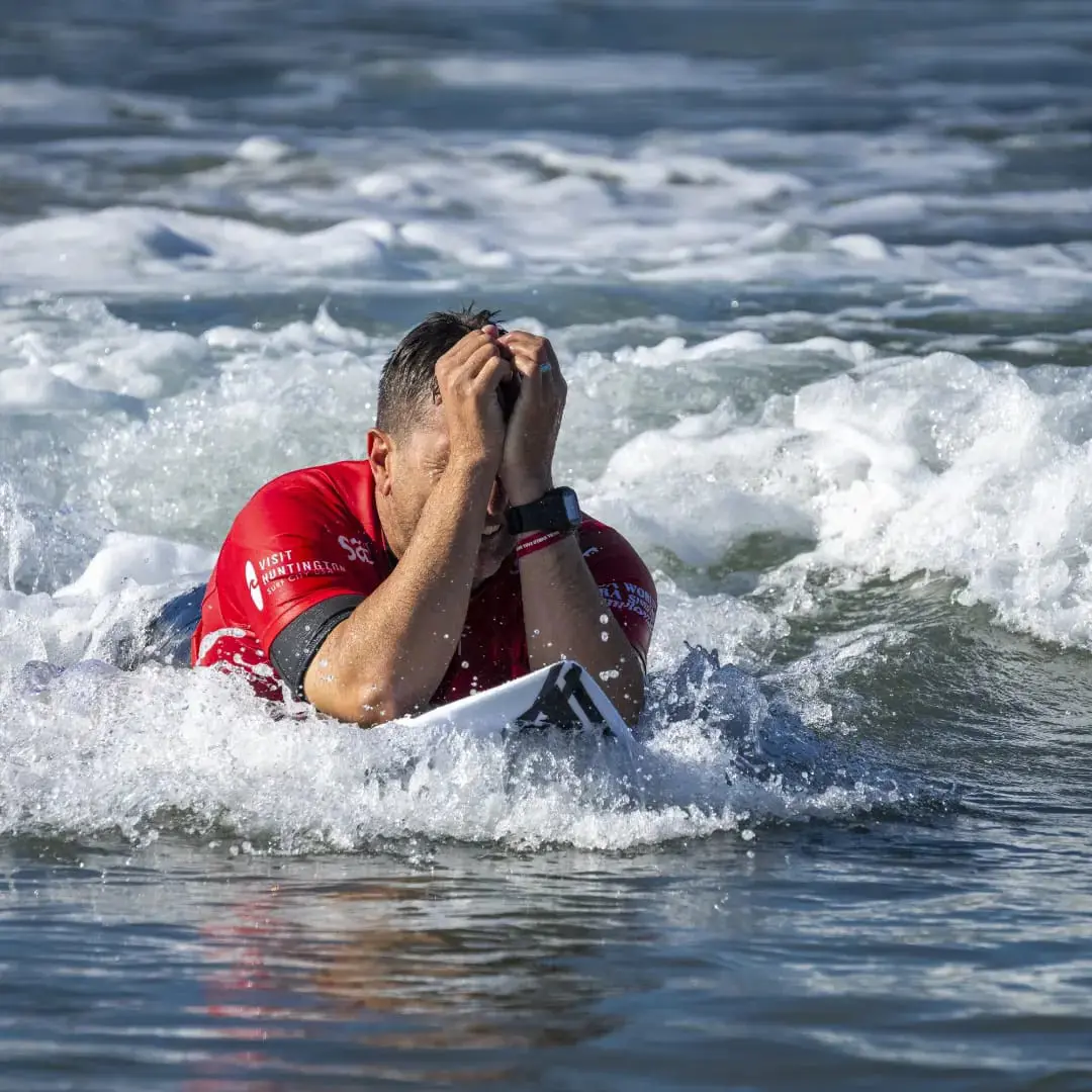South African Para-surfer JP Veaudry. Picture: ISA/ Sean Evans. South African Para-surfer JP Veaudry. Picture: ISA/ Sean Evans.
