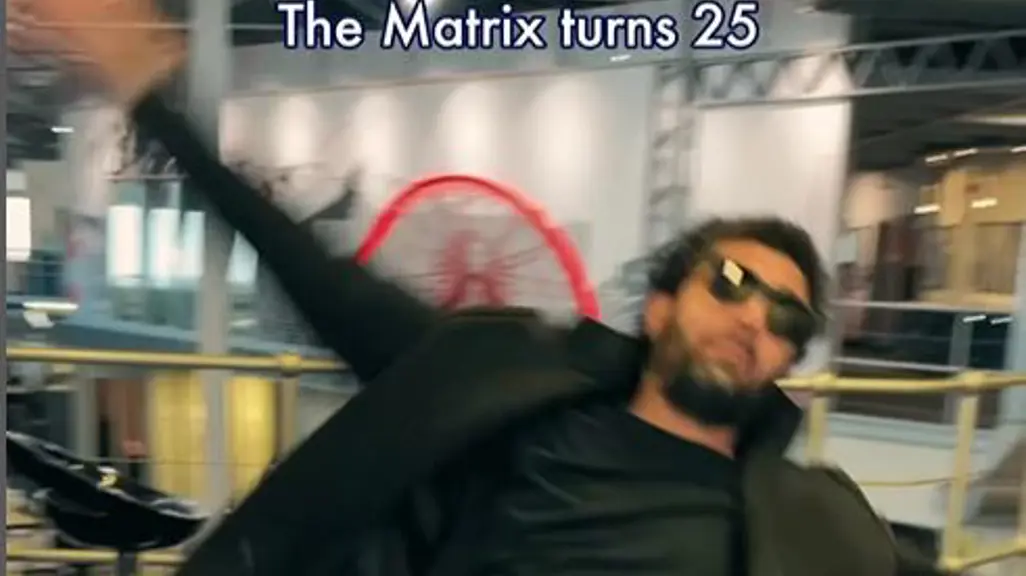 WATCH: Kfm presenters celebrate 25th anniversary of The Matrix