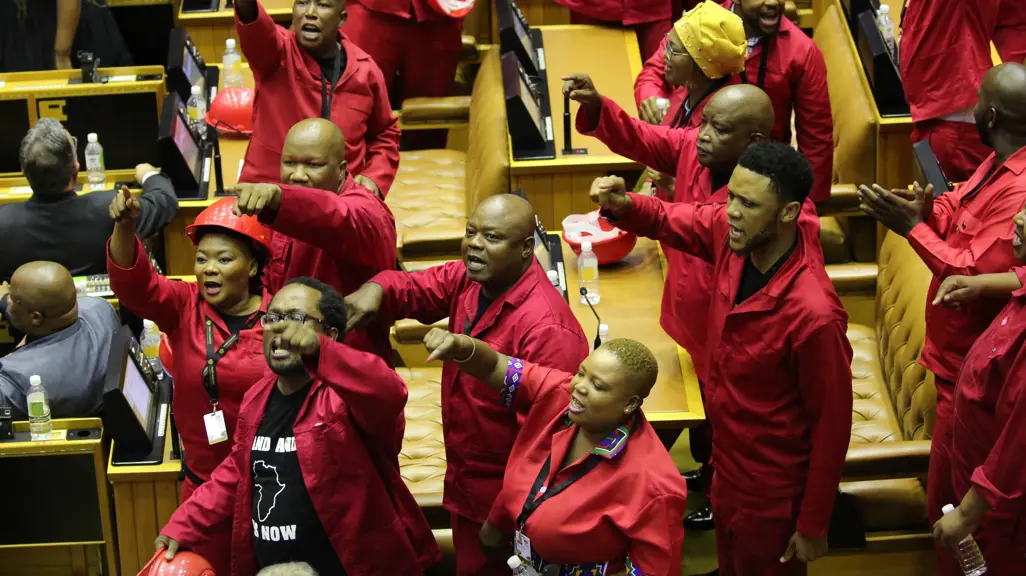 EFF says it will take up position of opposition in Parliament, claims ...