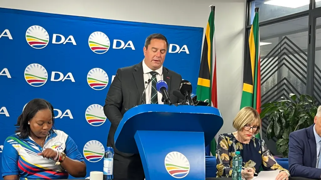 DA leader John Steenhuisen dismisses rumours of leadership exit