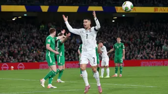 Ronaldo sent off as Ireland stun Portugal in World Cup qualifier Ronaldo sent off as Ireland stun Portugal in World Cup qualifier
