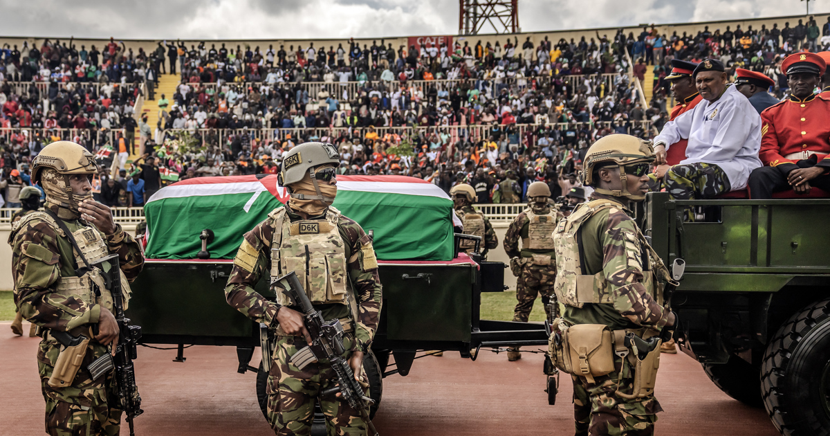 Kenya holds state funeral for opposition leader Odinga after mourners ...