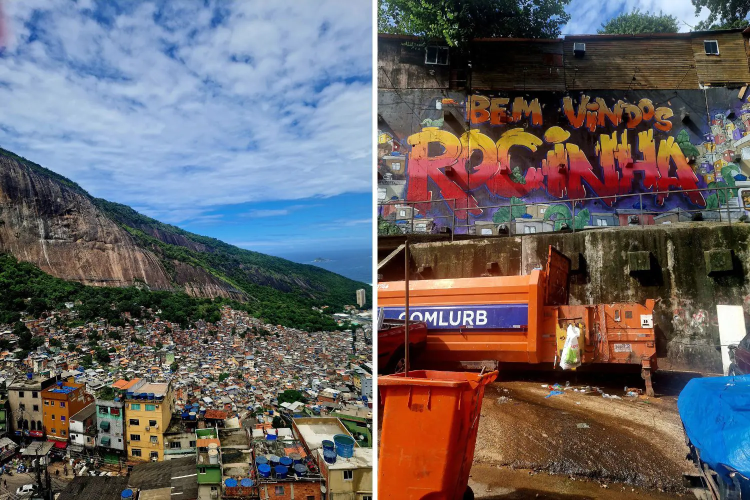 Favelas, underdeveloped and densely populated, are evidently spaces of Brazil’s poor. Picture: Supplied/Malaika Mahlatsi Favelas, underdeveloped and densely populated, are evidently spaces of Brazil’s poor. Picture: Supplied/Malaika Mahlatsi
