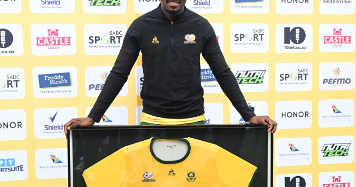 Broos celebrates Teboho Mokoena's 50th Cap as Bafana Bafana defeat Zambia