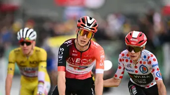 Pogacar exits Alps with Tour stranglehold as Arensman edges white-knuckle win Pogacar exits Alps with Tour stranglehold as Arensman edges white-knuckle win