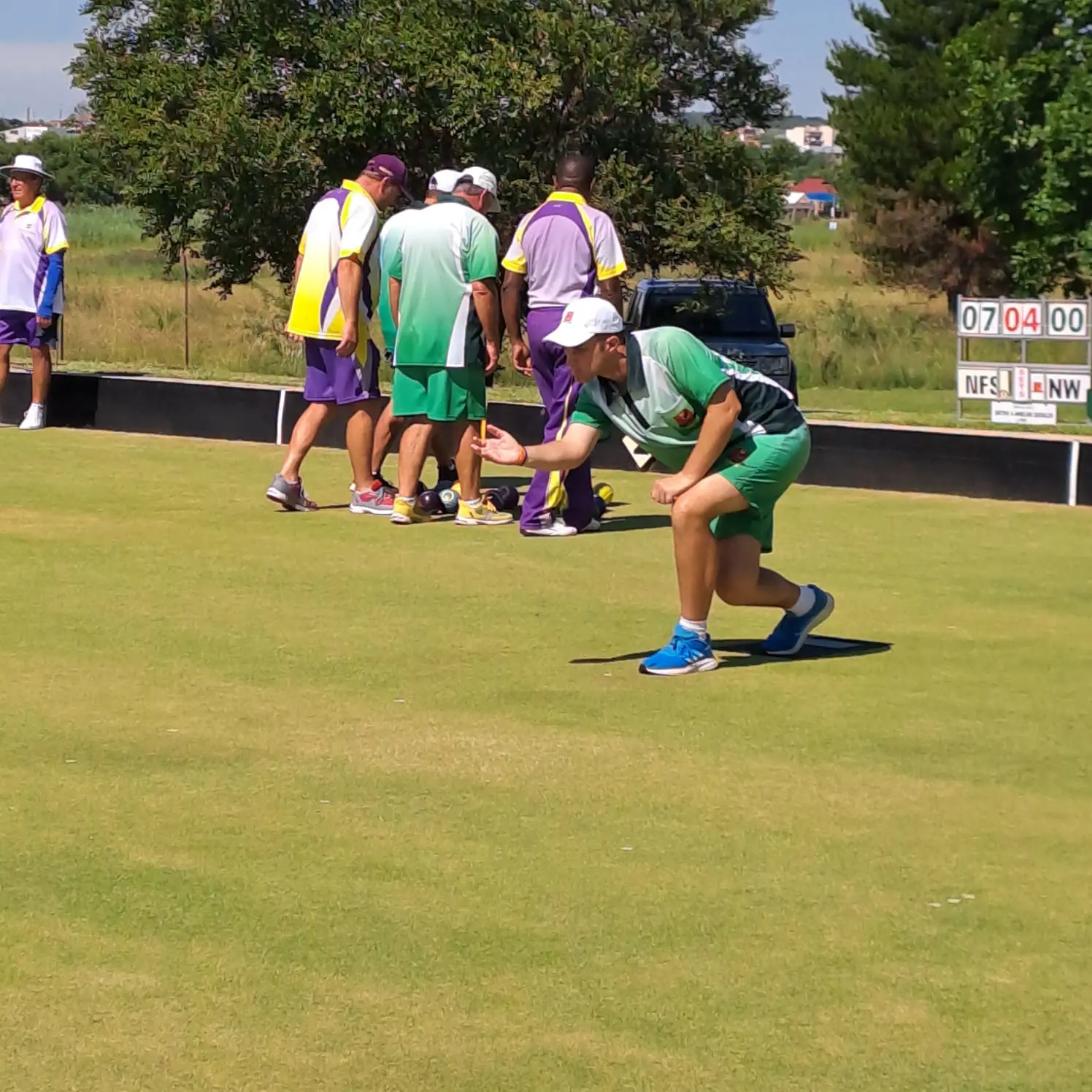 South African bowls athlete Thinus van Zyl. Picture: Supplied. South African bowls athlete Thinus van Zyl. Picture: Supplied.