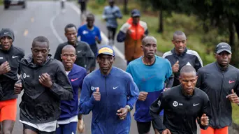 Kipchoge feeling the pressure ahead of Sydney Marathon Kipchoge feeling the pressure ahead of Sydney Marathon