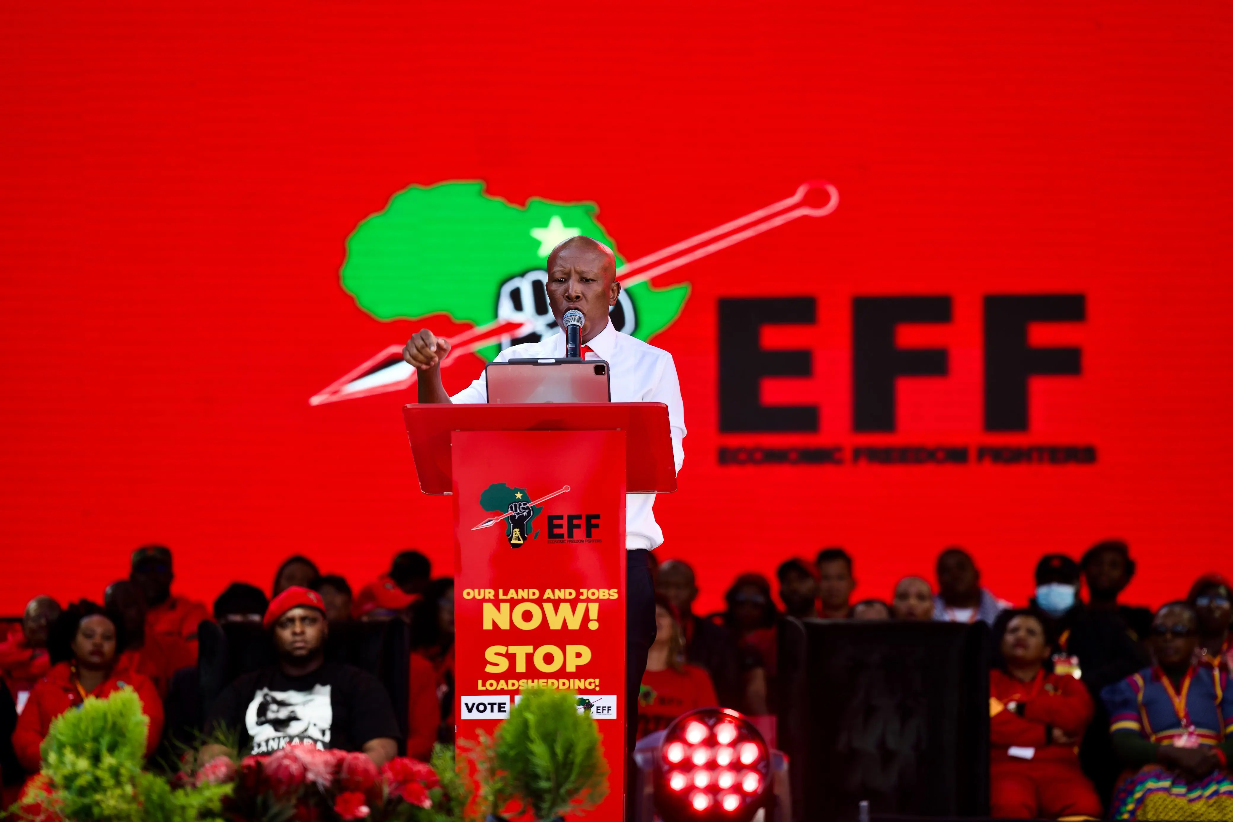 IN PICS: EFF's final Tshela Thupa rally at Peter Mokaba Stadium 
