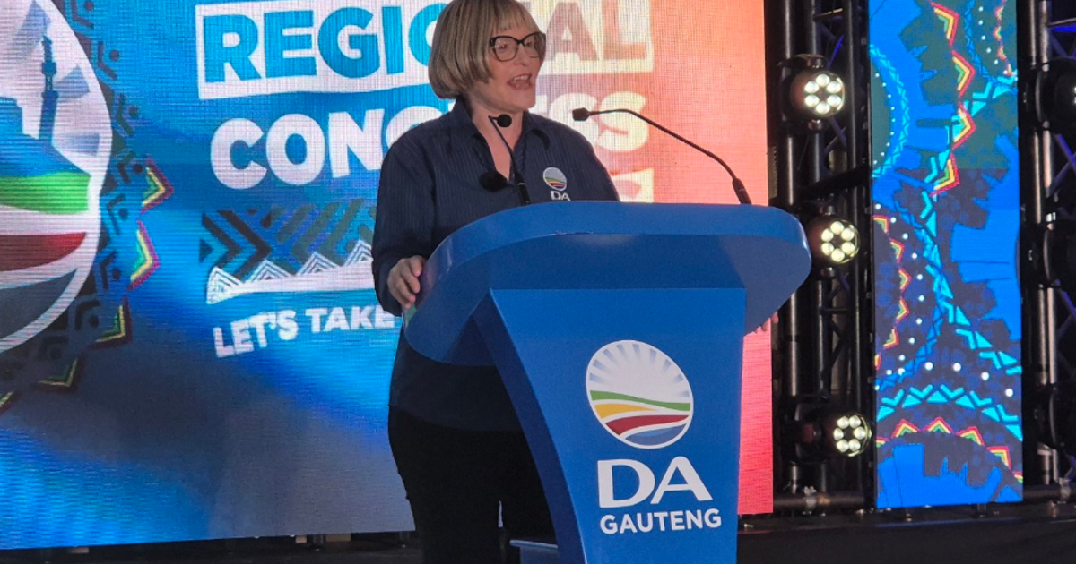 'Love your city, vote DA': Zille slams small parties at Gauteng North congress