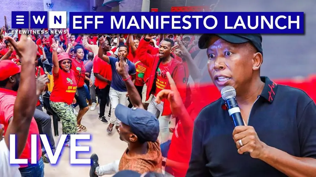 LIVE: EFF's manifesto launch at Moses Mabhida Stadium