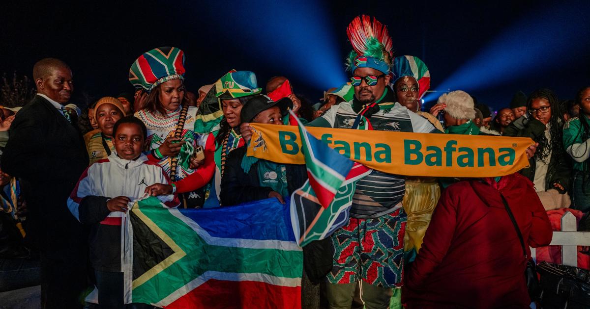 IN PICS | FIFA World Cup 2026: Bafana fans show up for opener against ...