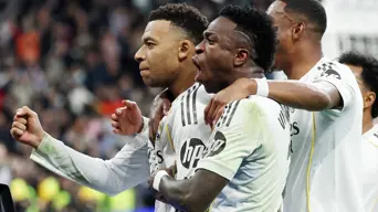 Mbappe penalty earns Real Madrid late win over nine-man Rayo Mbappe penalty earns Real Madrid late win over nine-man Rayo