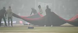 India v South Africa 4th T20 abandoned due to fog India v South Africa 4th T20 abandoned due to fog