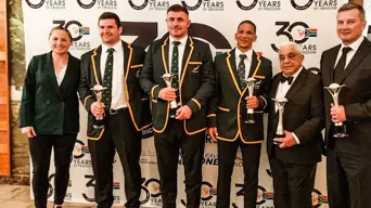 Kolisi, Etzebeth shine as Boks dominate SA Sports Awards Kolisi, Etzebeth shine as Boks dominate SA Sports Awards