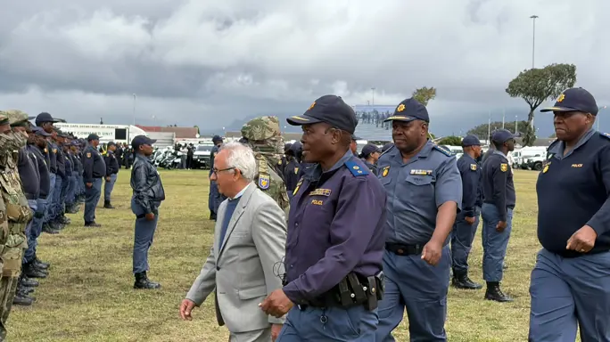 Safere Western Cape police launch Safer Festive Season operations in Nyanga