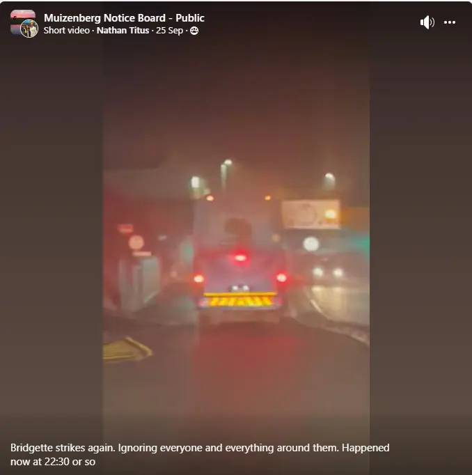 Original video posted by Facebook user, Nathan Titus Original video posted by Facebook user, Nathan Titus